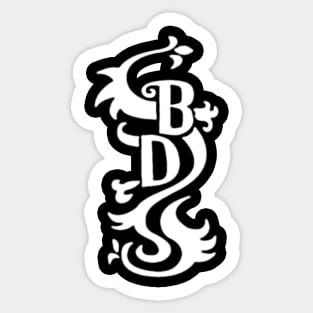 Black Dragon Sticker